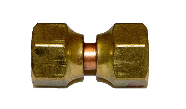 HPC Fire Brass 1.5-Inch Swivel Connector, 3.8-Inch Flare Fittings