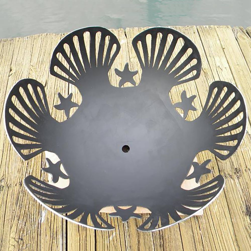 Fire Pit Art Barefoot Beach Wood Fire Pit