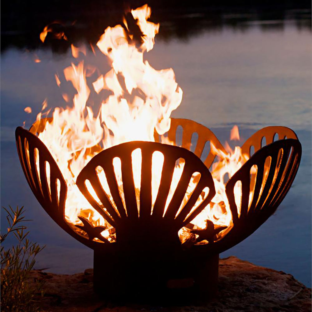 Fire Pit Art Barefoot Beach Wood Fire Pit