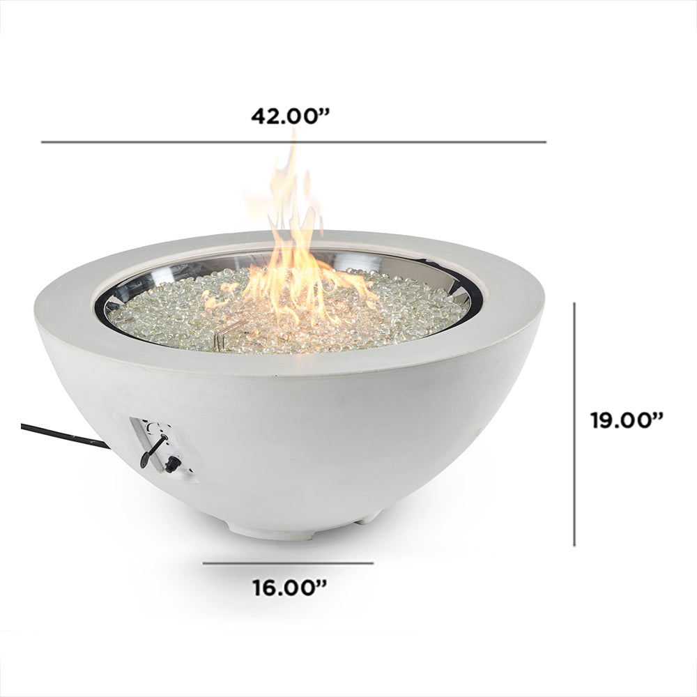The Outdoor GreatRoom Company CV-30 Cove Gas Fire Pit, 42-Inch