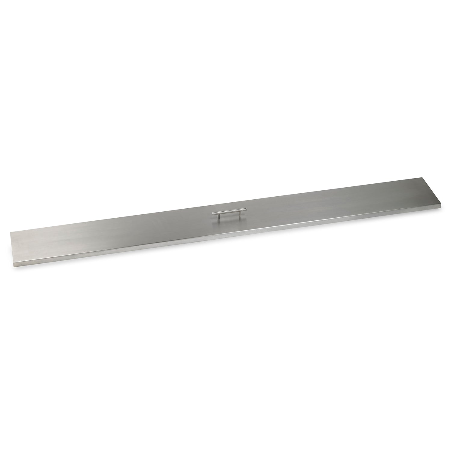American Fire Glass Fire Pit Burner Cover, Stainless Steel, Linear, 75x9 Inch