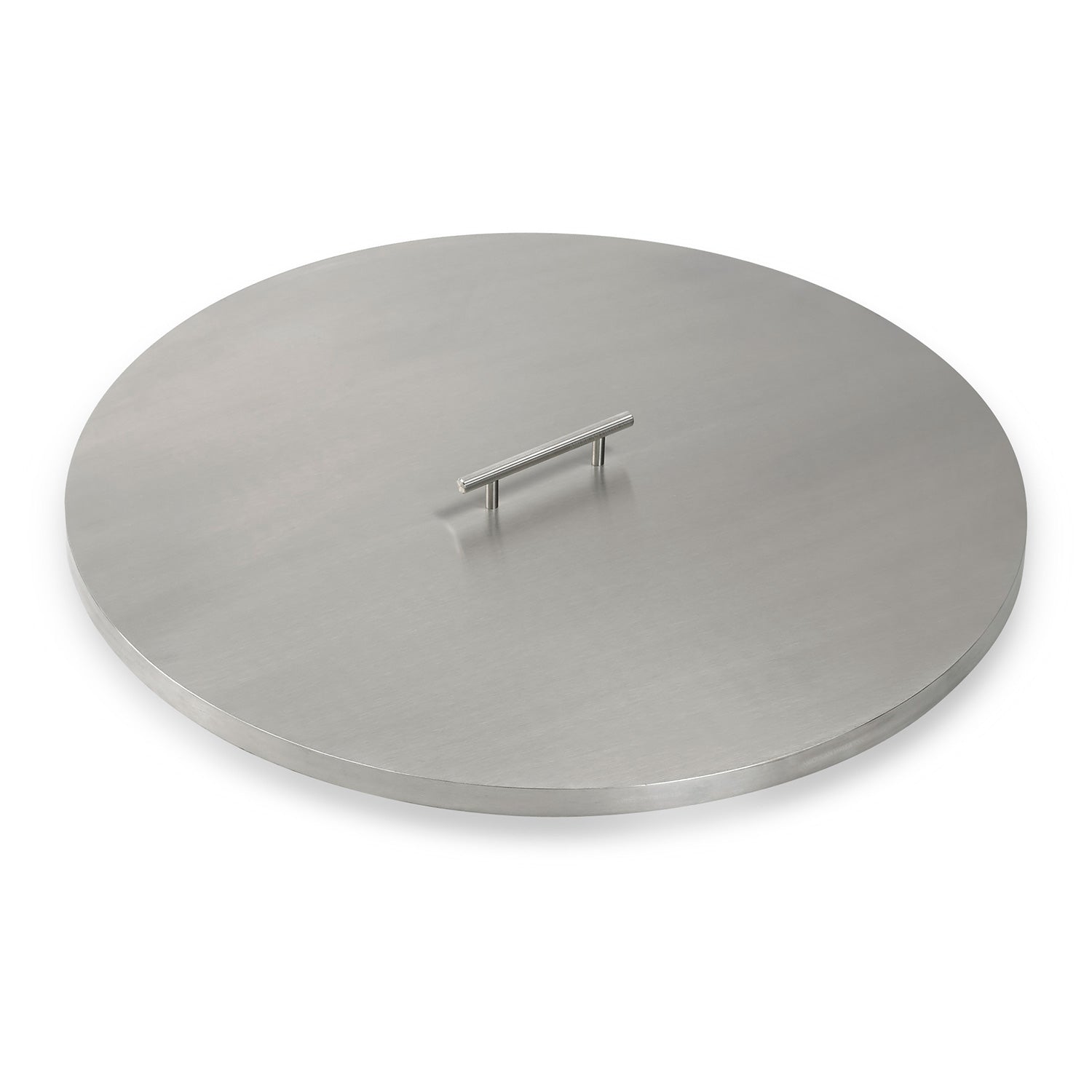 American Fire Glass Fire Pit Burner Cover, Stainless Steel, Round, 28 Inch