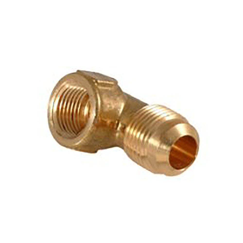 American Fire Glass 3/8-Inch Flare x 1/2-Inch FIP Forged Elbow