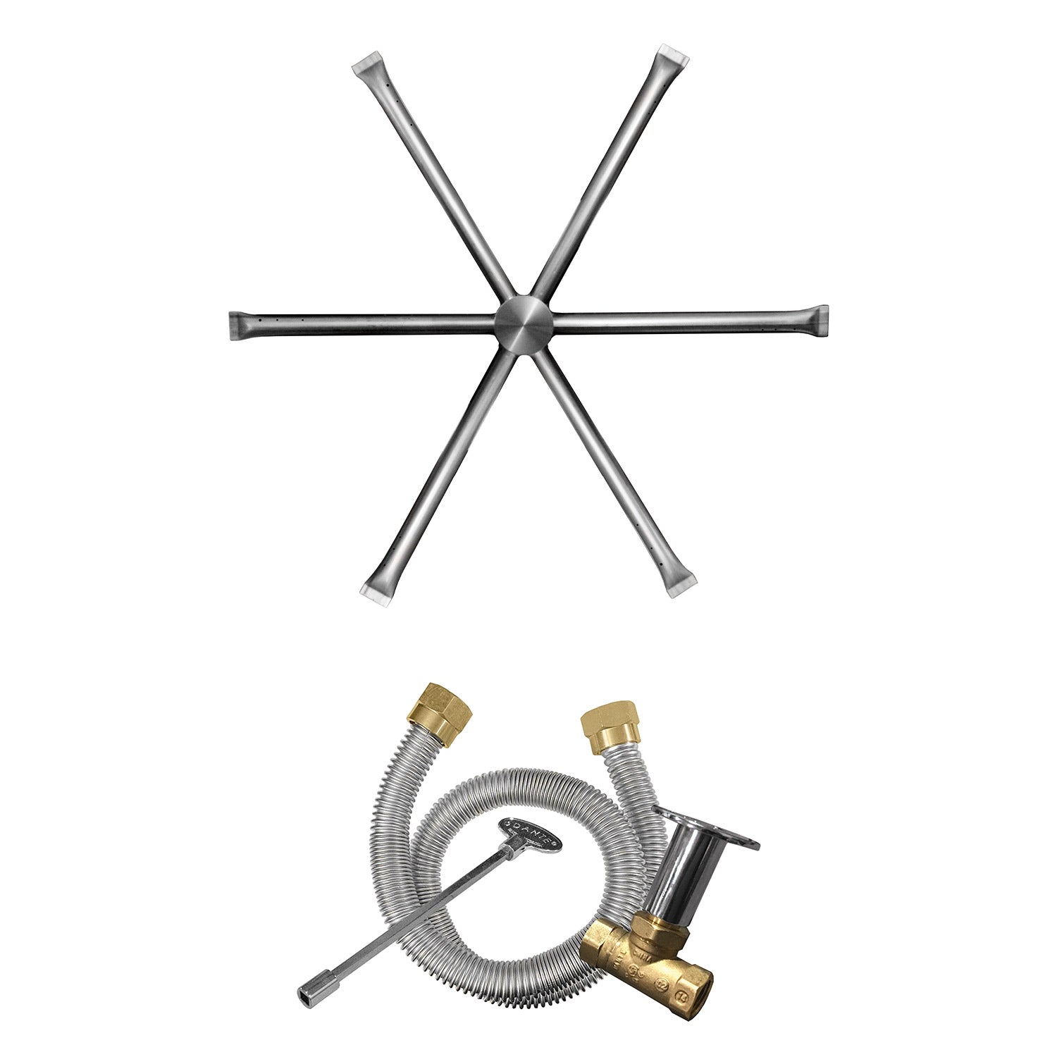 Firegear DBS-KIT Stainless Steel Gas Fire Pit Burning Spur Kit