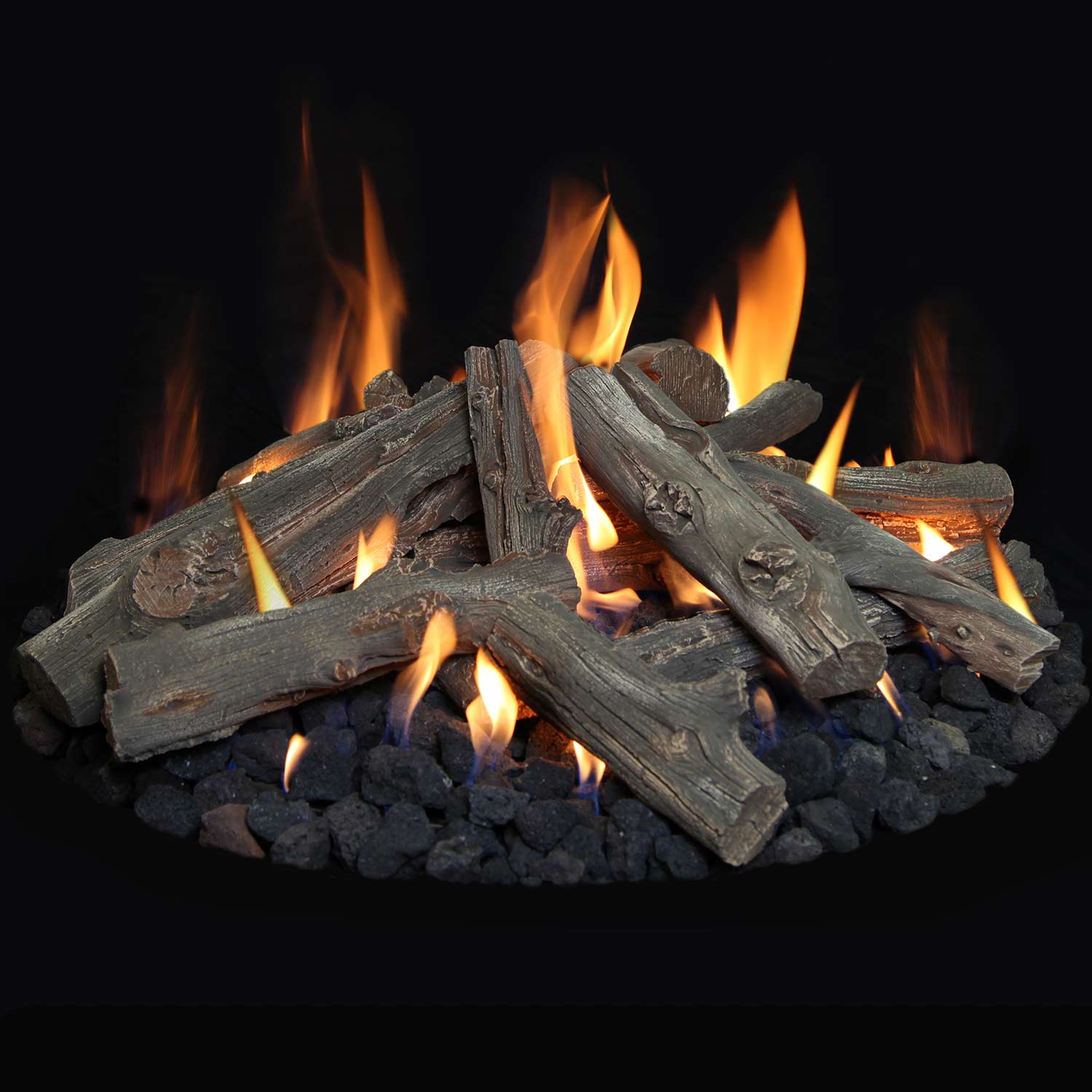 Grand Canyon 31-Piece Western Driftwood Fire Pit Log Set