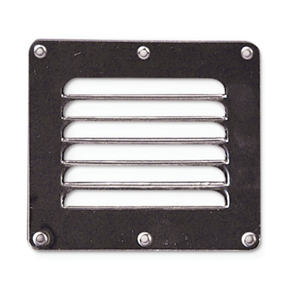 Grand Effects Rectangular 5x4.5-Inch Stainless Steel Vent Cover for Fire Pit Burner Inserts