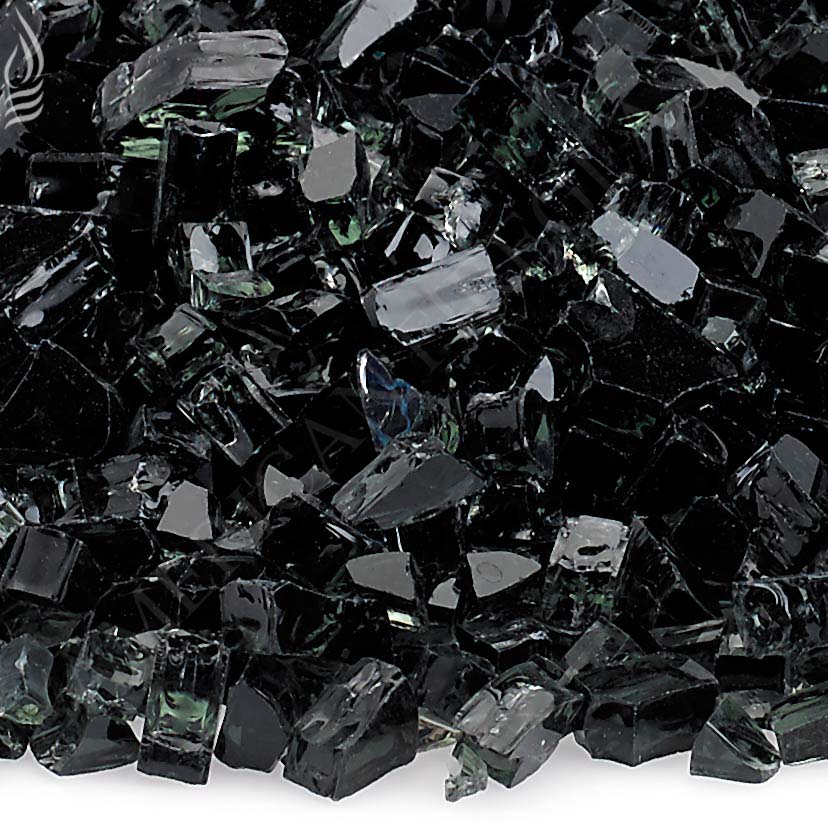 Rasmussen Black Fire Glass, 10-Pounds