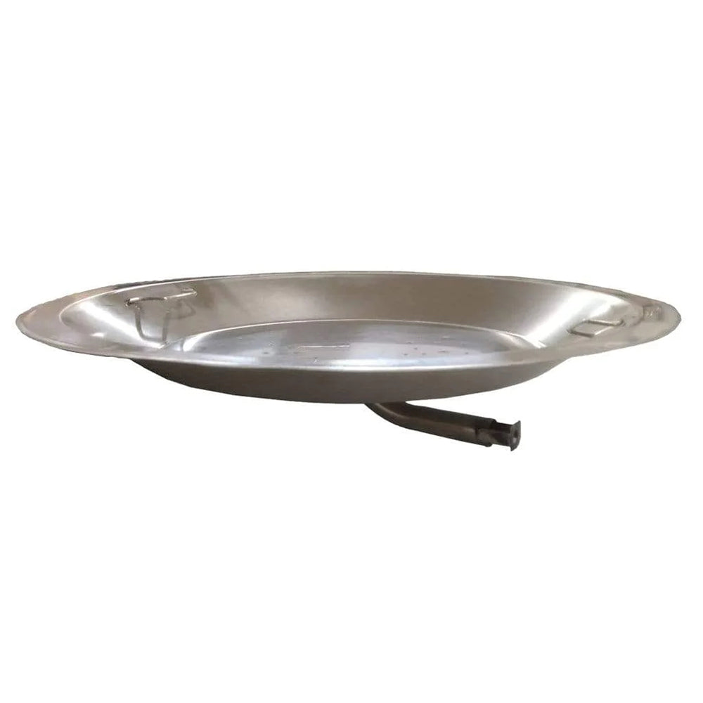 Hargrove Outdoor Stainless Steel Drop-In Fire Pit Burner, 22-Inch, Natural Gas or Propane