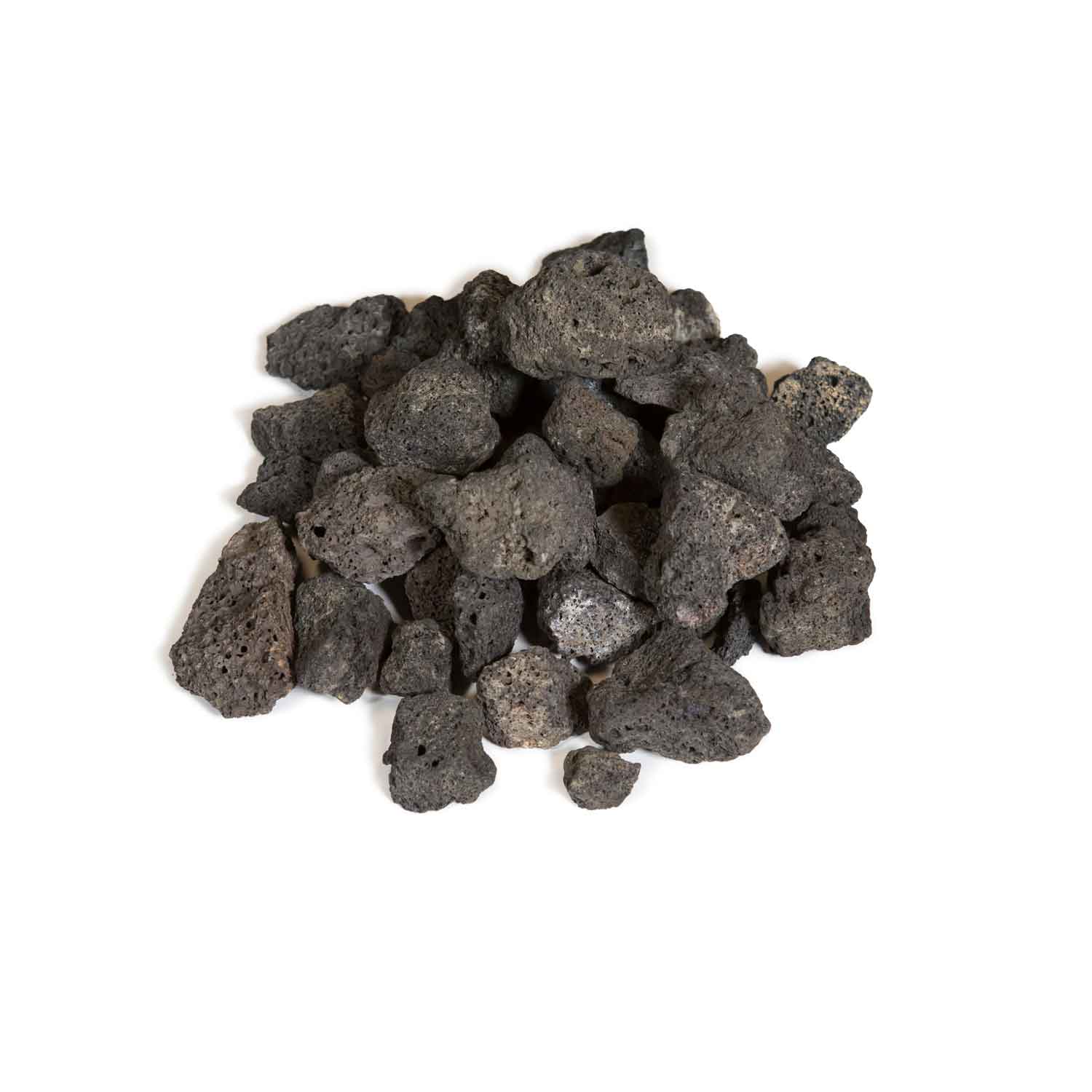 Grand Canyon HP-B-R-10 Black Volcanic Rock, 10-Pounds – Firepits