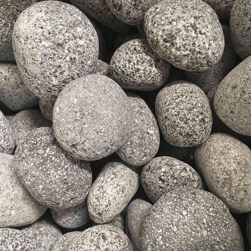 Warming Trends 50-Pounds of 1-2 Inch Gray/Black Rolled Lava Rock