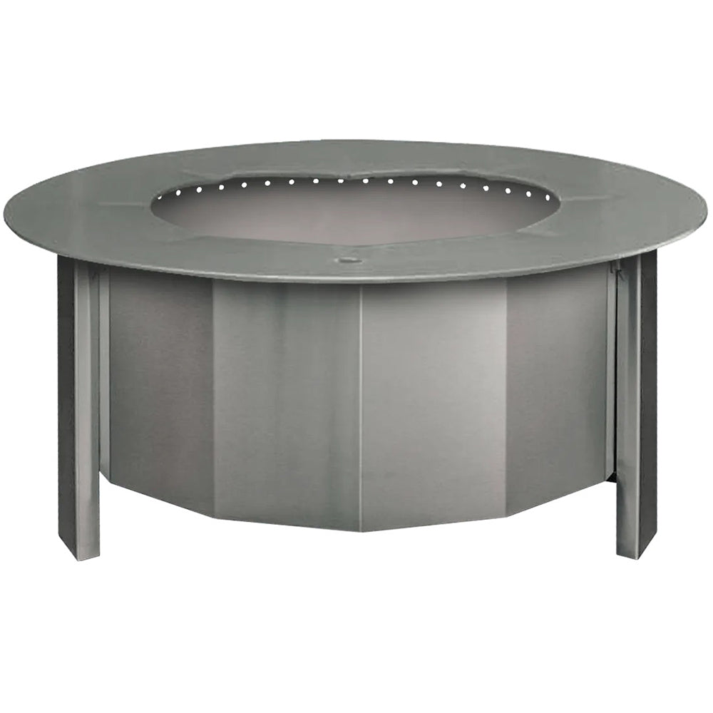 Firegear LUME Multisided Smokeless Wood Burning Fire Pit with Sear Cooking Surface, 21-Inches