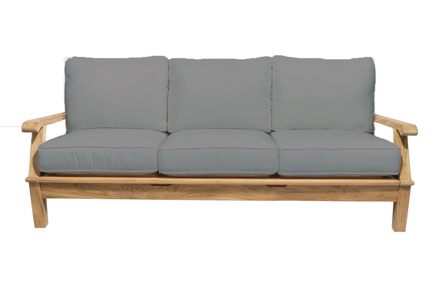 Royal Teak Collection MIA3 Miami Deep Seating Teak Sofa