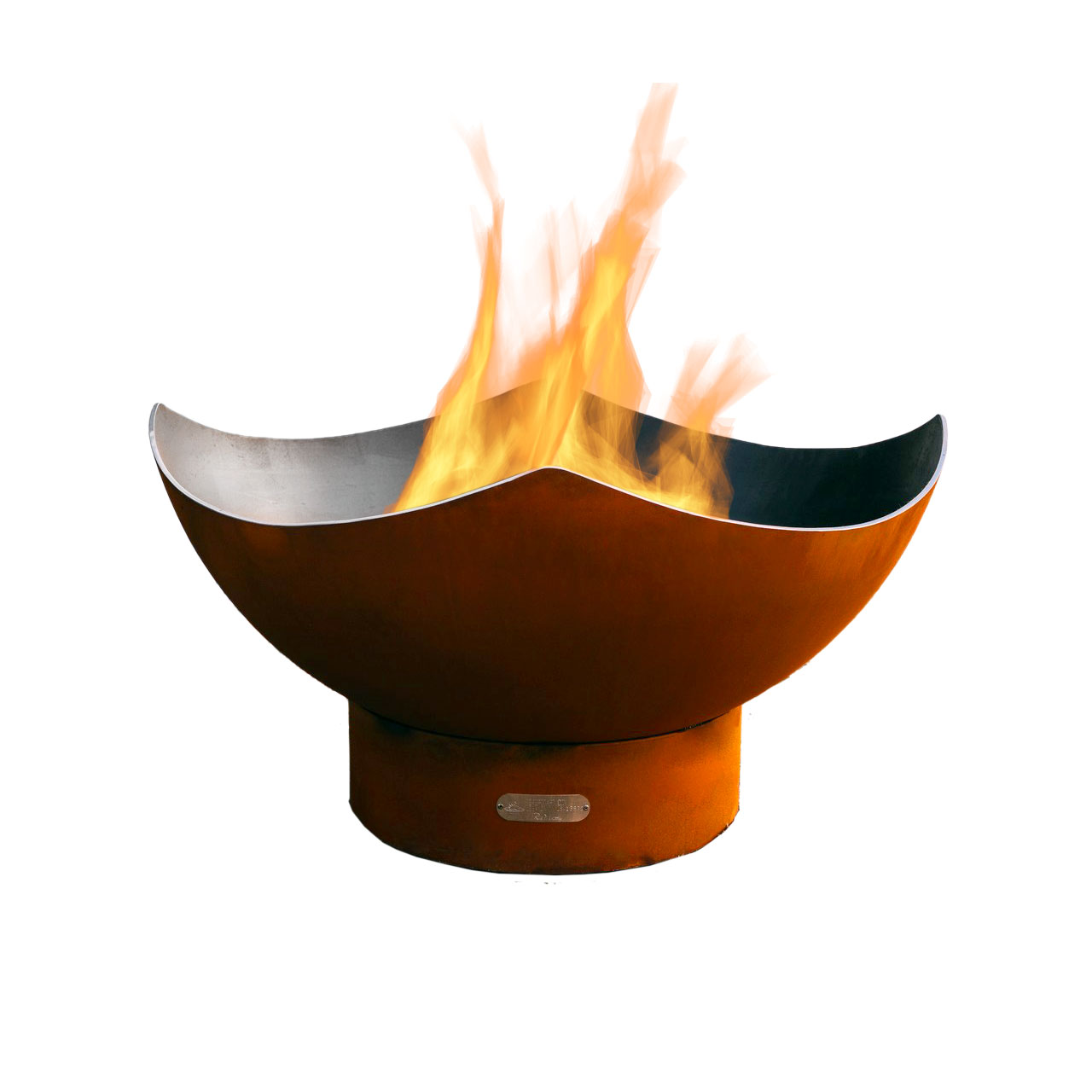Fire Pit Art MANRC Manta Ray Gas Fire Pit