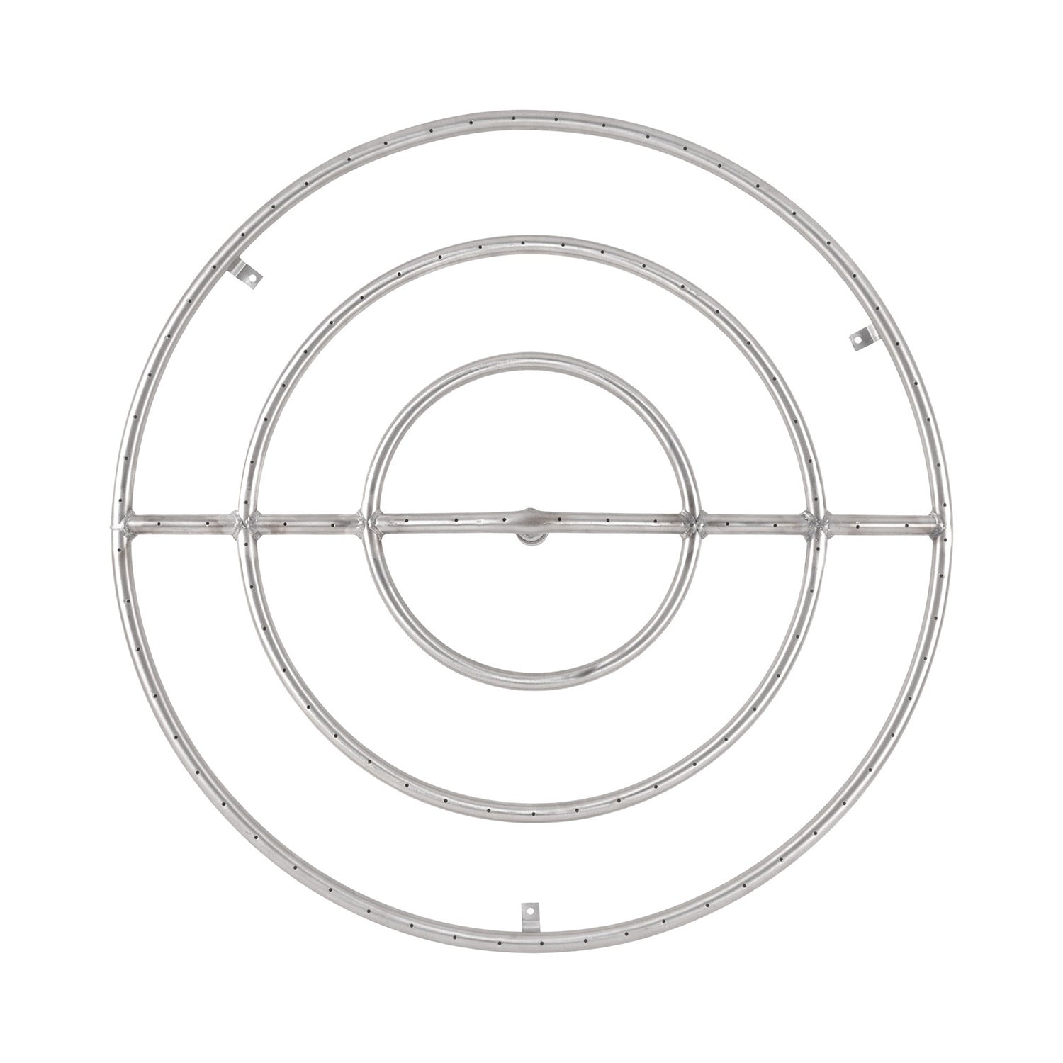 The Outdoor Plus OPT-1xx Round Stainless Steel Gas Fire Pit Burner