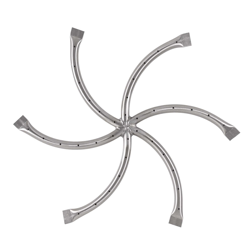 The Outdoor Plus OPT-3Sxx Stainless Steel Triple S Star Gas Fire Pit Burner