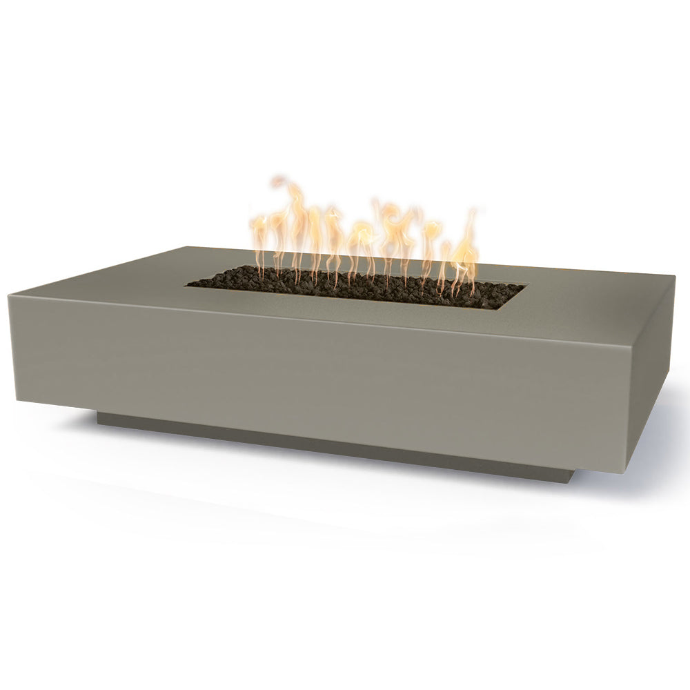 TOP Fires by The Outdoor Plus Cabo 56x38-Inch Linear Concrete Gas Fire Pit