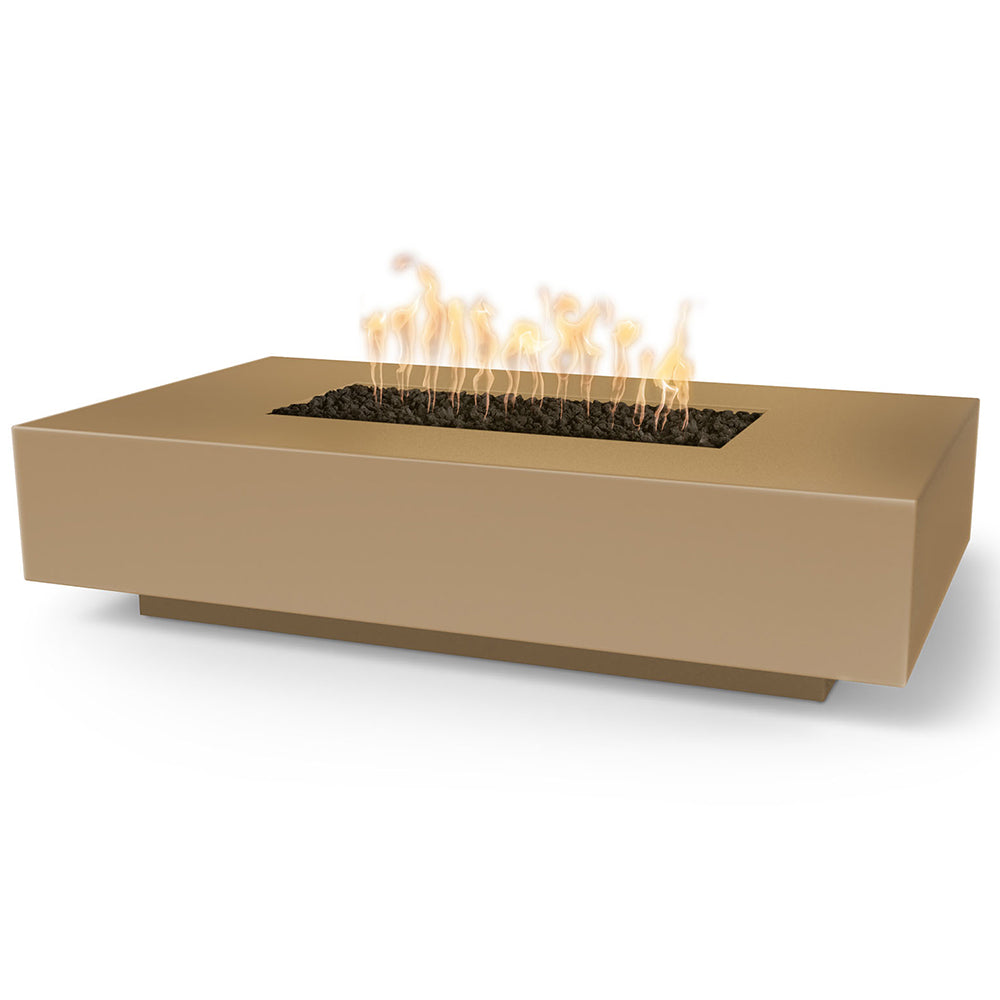 TOP Fires by The Outdoor Plus Cabo 56x38-Inch Linear Concrete Gas Fire Pit