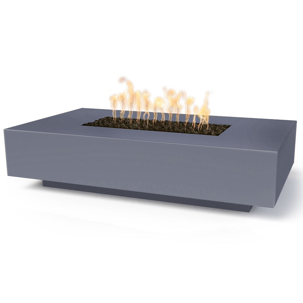 TOP Fires by The Outdoor Plus Cabo 56x38-Inch Linear Concrete Gas Fire Pit
