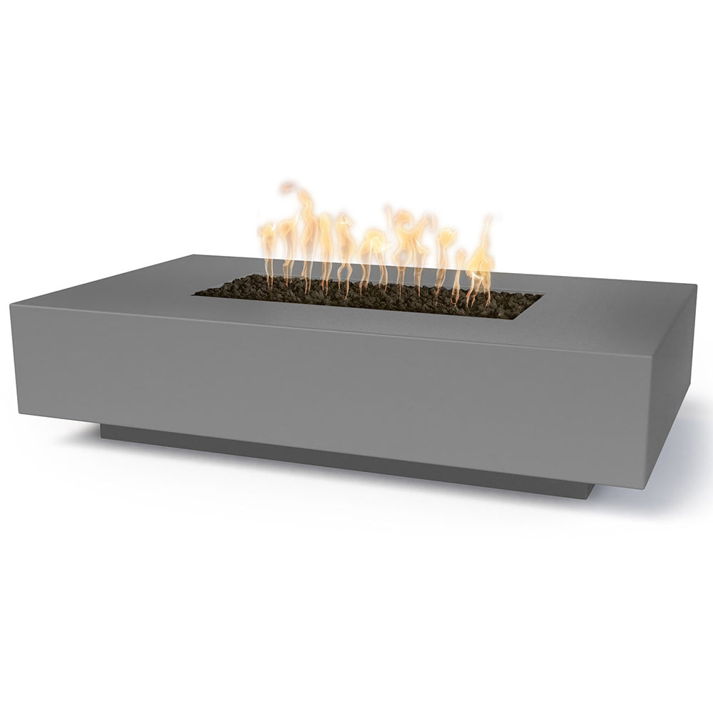 TOP Fires by The Outdoor Plus Cabo 56x38-Inch Linear Concrete Gas Fire Pit