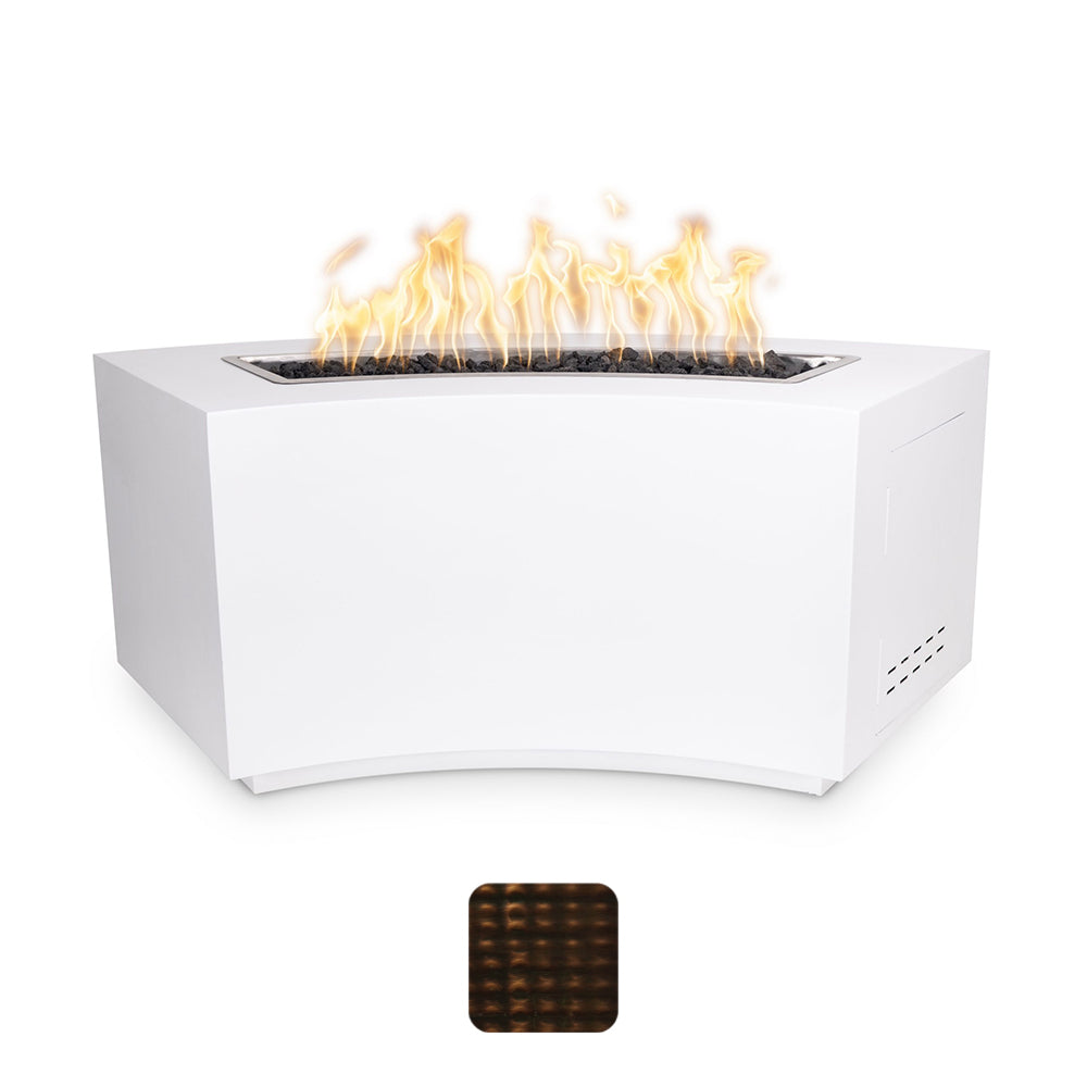 TOP Fires by The Outdoor Plus Dixie Linear Copper Gas Fire Pit