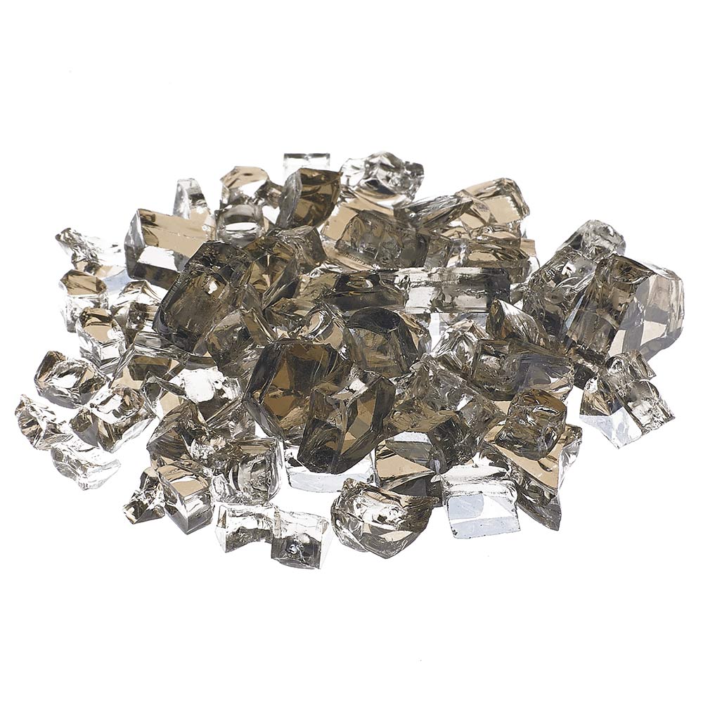 Prism Hardscapes 1/4-inch Metallic Fireglass, 10 LB, Bronze