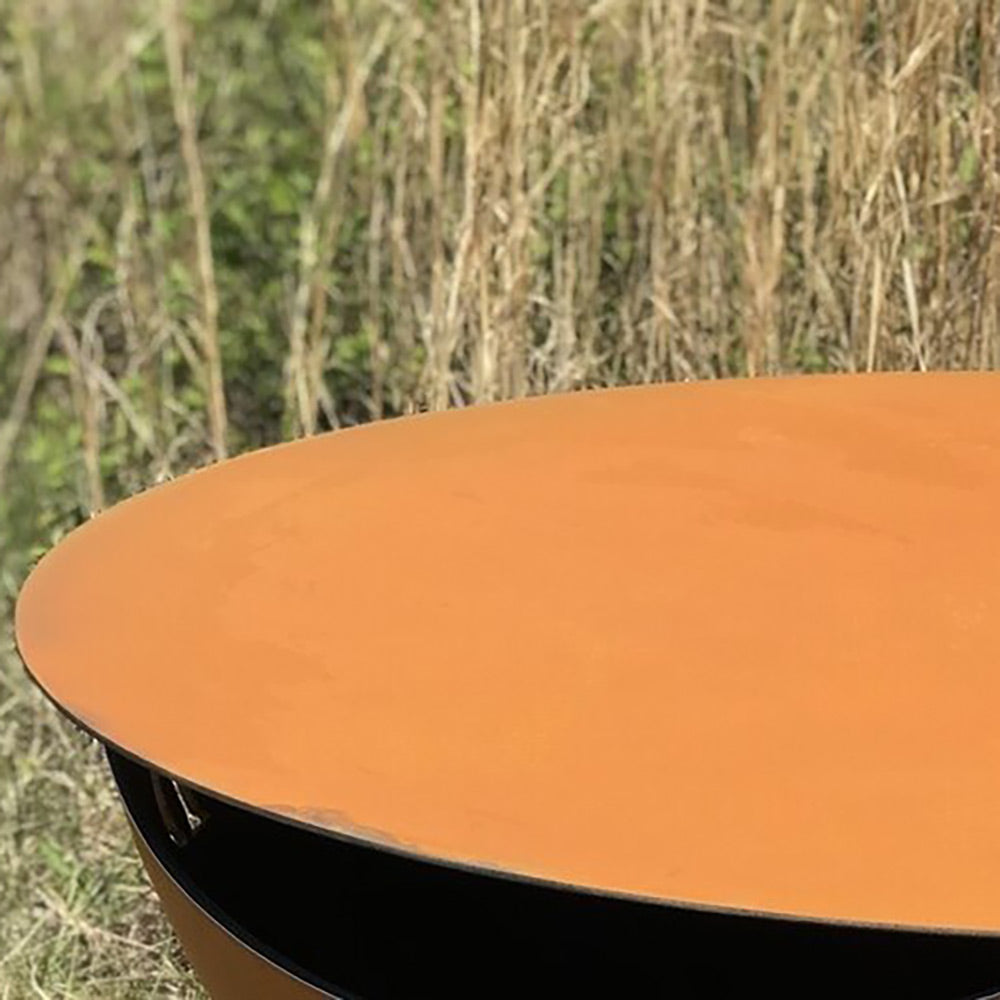 Fire Pit Art 43-Inch Round Fire Pit Table Top