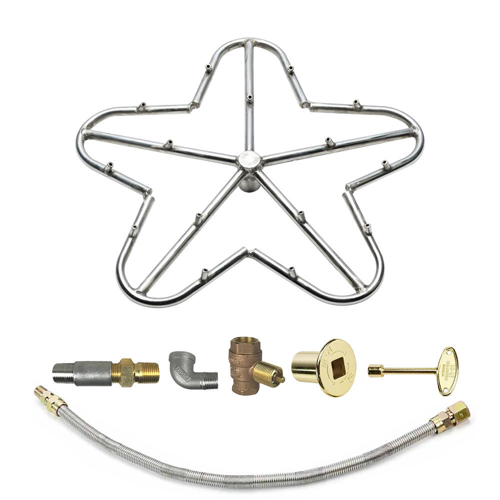 Spotix Penta HPC Match Lit Fire Pit Burner Torpedo Kits