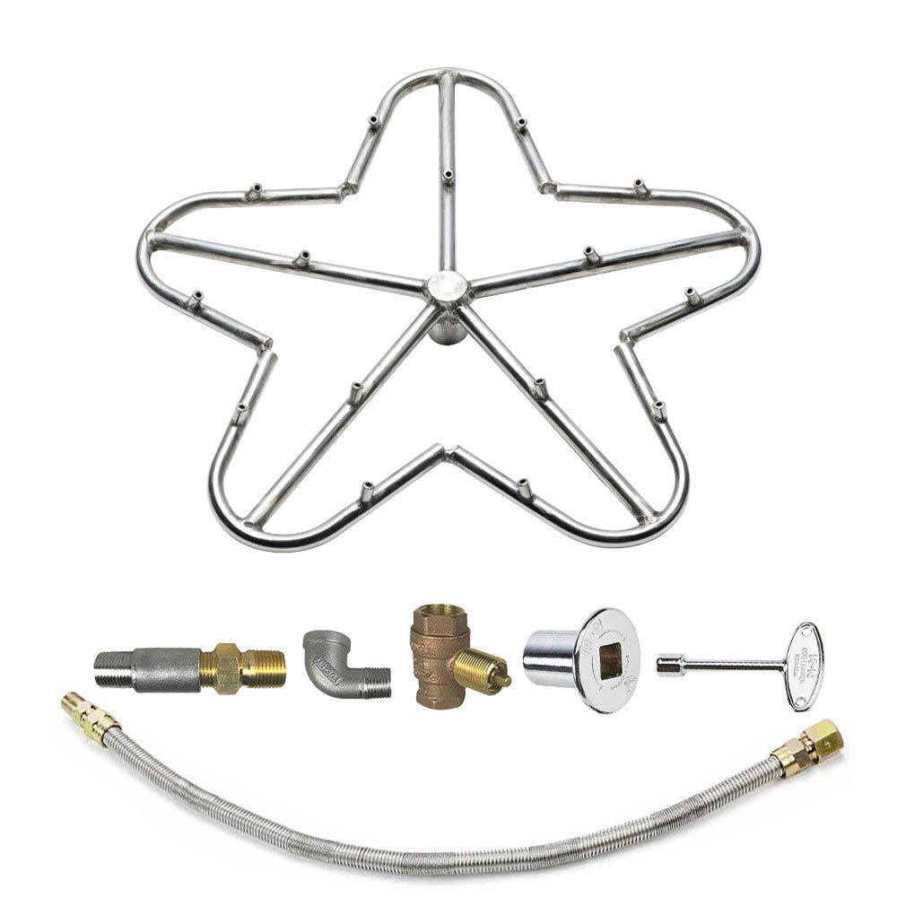 Spotix Penta HPC Match Lit Fire Pit Burner Torpedo Kits