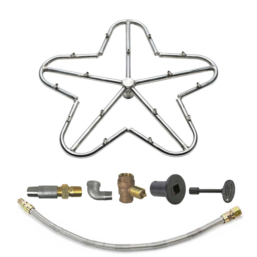 Spotix Penta HPC Match Lit Fire Pit Burner Torpedo Kits