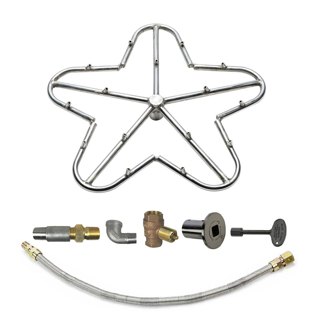 Spotix Penta HPC Match Lit Fire Pit Burner Torpedo Kits