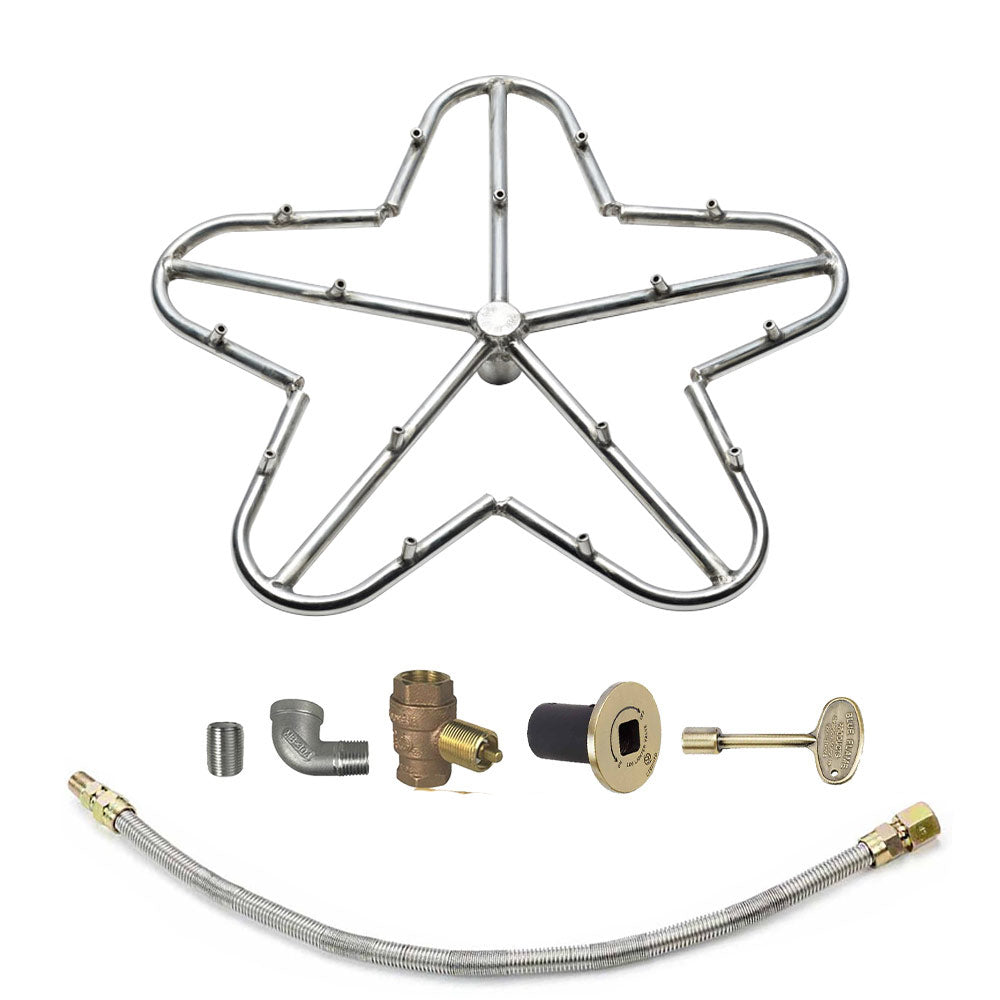 Spotix Penta HPC Match Lit Fire Pit Burner Torpedo Kits