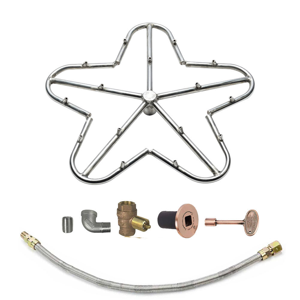 Spotix Penta HPC Match Lit Fire Pit Burner Torpedo Kits