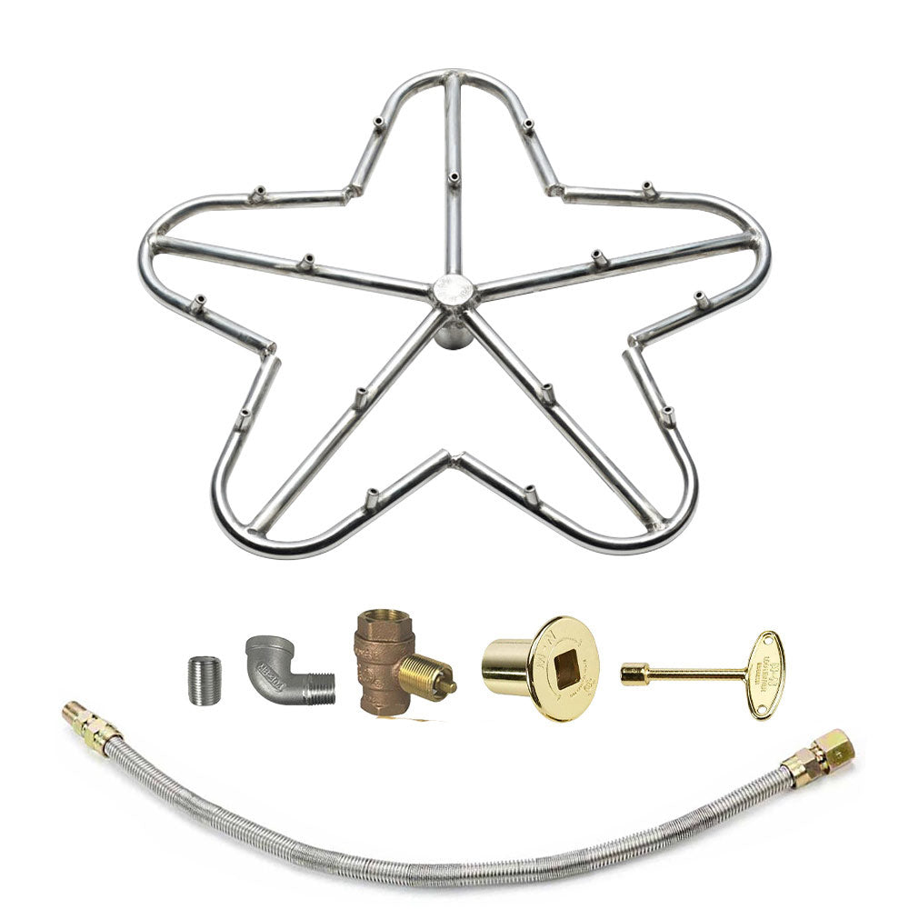 Spotix Penta HPC Match Lit Fire Pit Burner Torpedo Kits