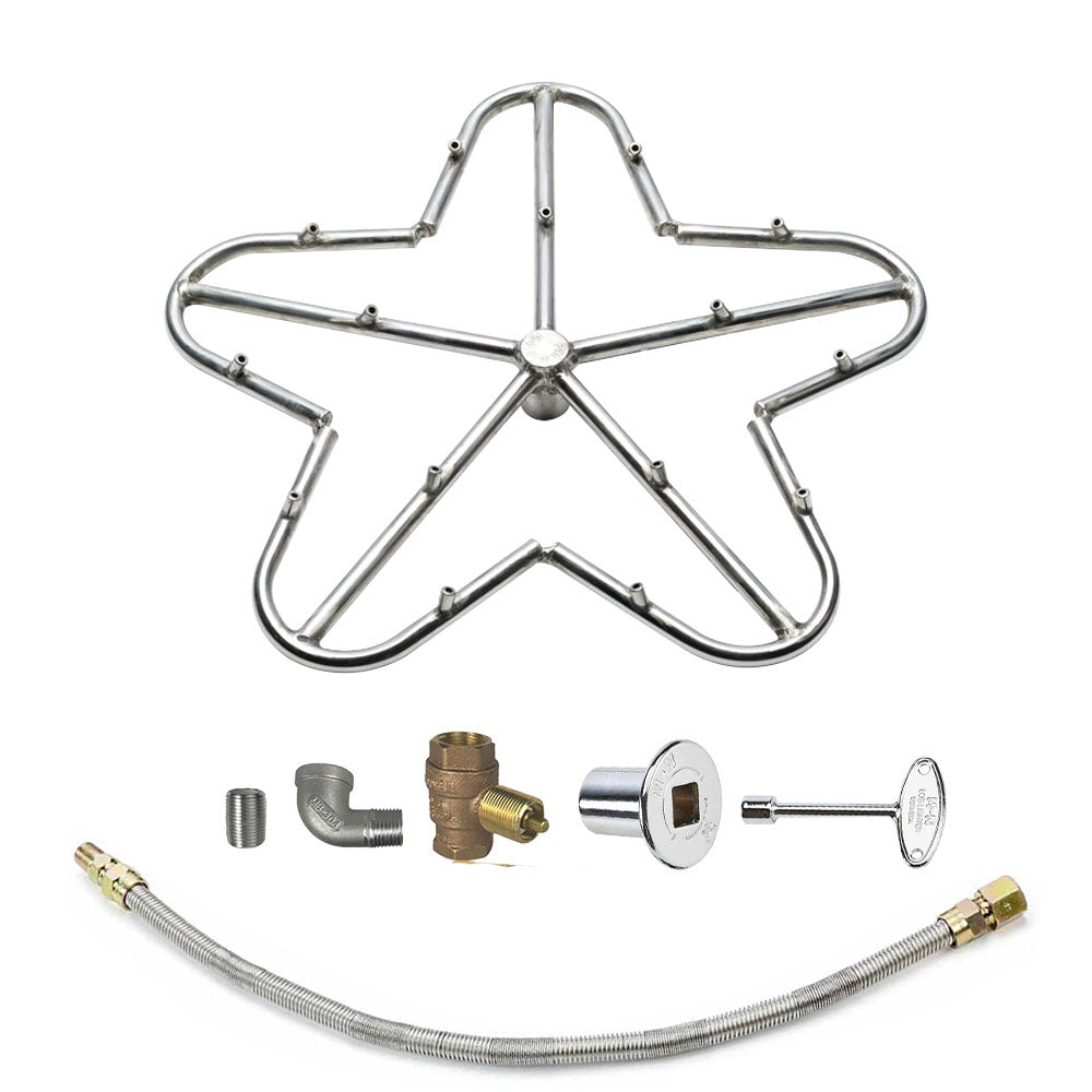Spotix Penta HPC Match Lit Fire Pit Burner Torpedo Kits