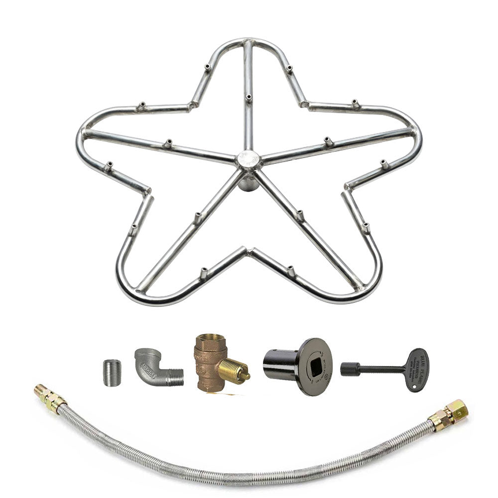 Spotix Penta HPC Match Lit Fire Pit Burner Torpedo Kits