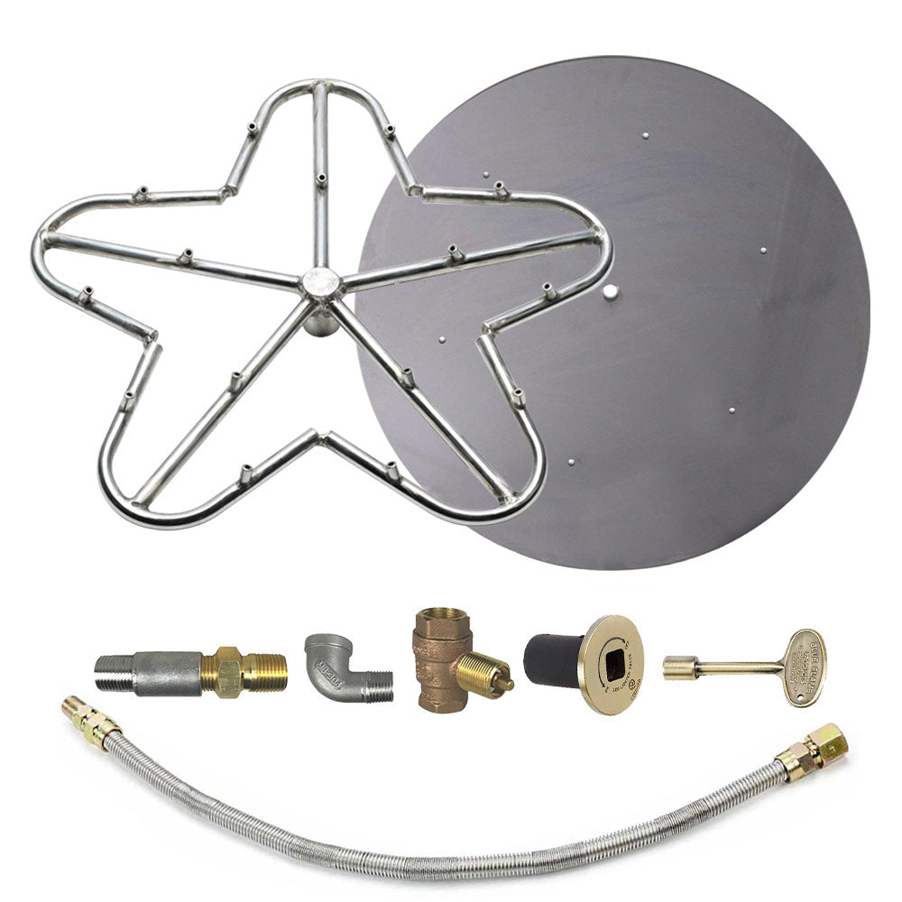 Spotix Penta HPC Match Lit Fire Pit Burner Torpedo Kits