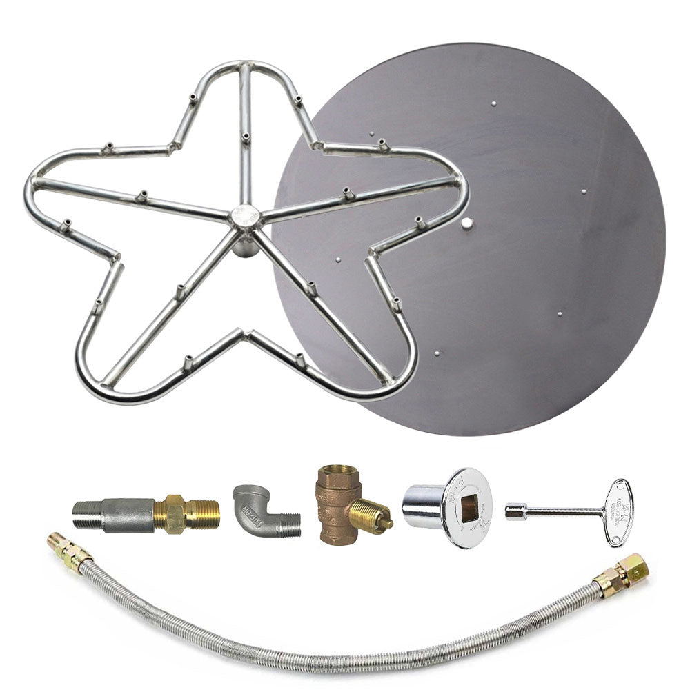 Spotix Penta HPC Match Lit Fire Pit Burner Torpedo Kits