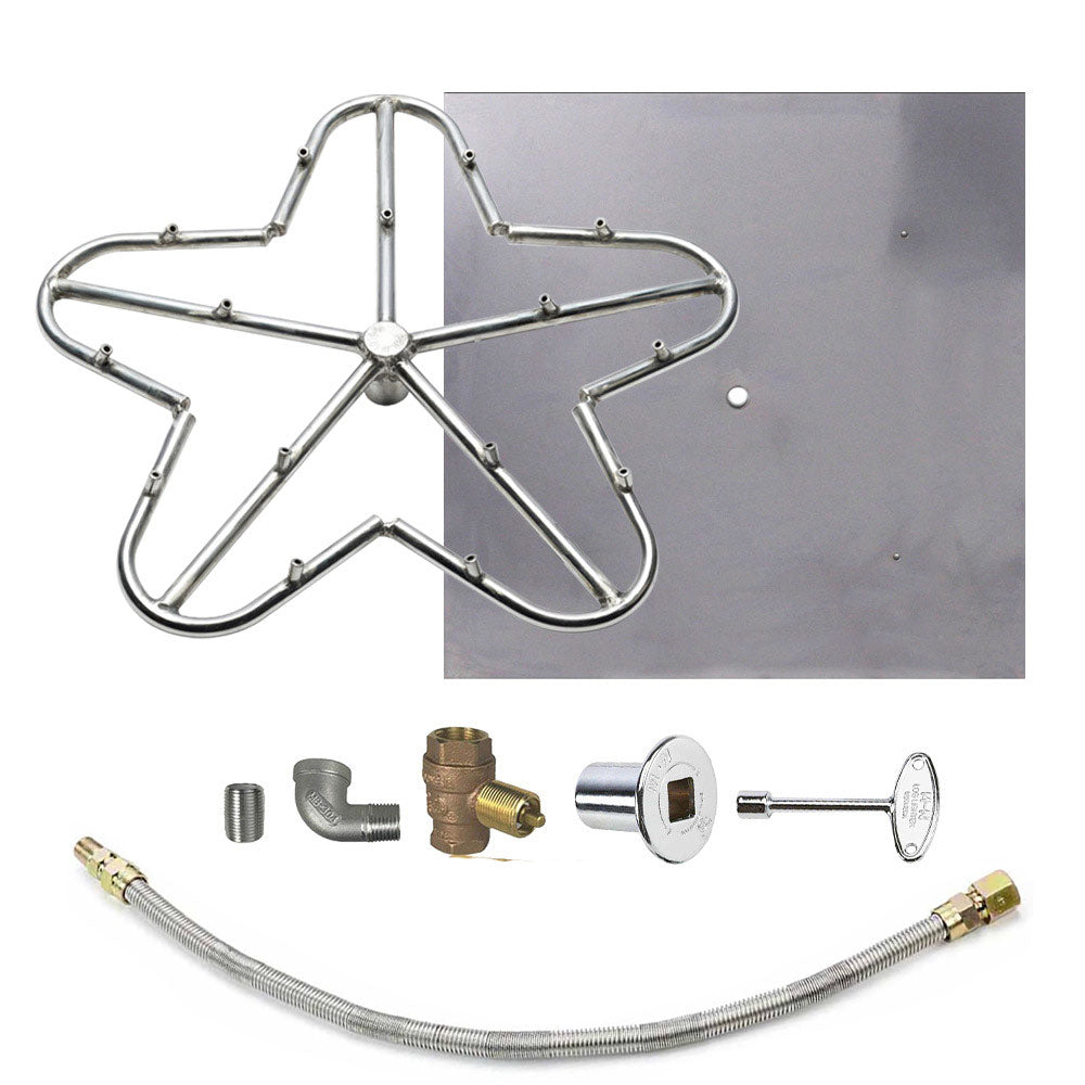 Spotix Penta HPC Match Lit Fire Pit Burner Torpedo Kits