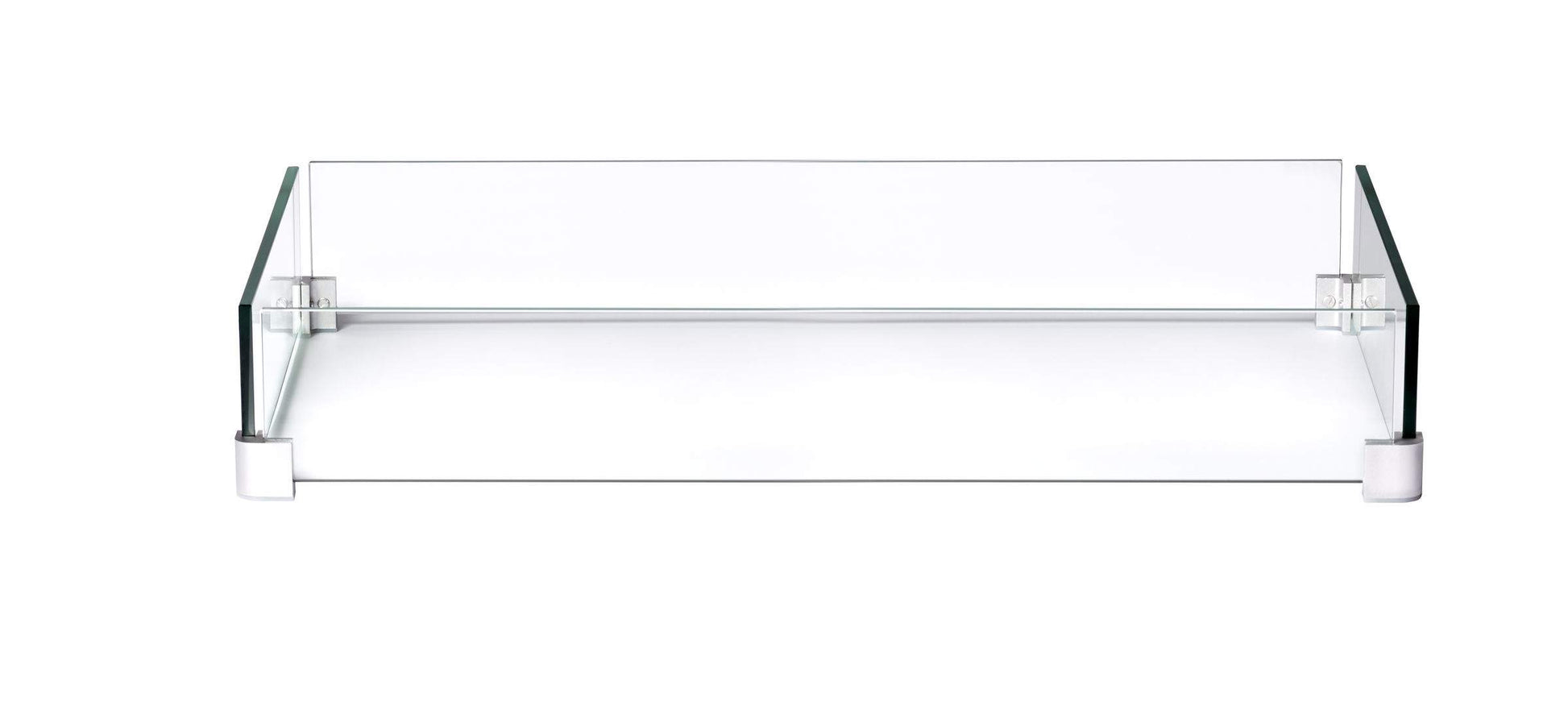 Napoleon Rectangular Glass Windscreen for HAMP1-GY and MADR1-BZ Fire Tables, 33.5 x 17.5-Inch