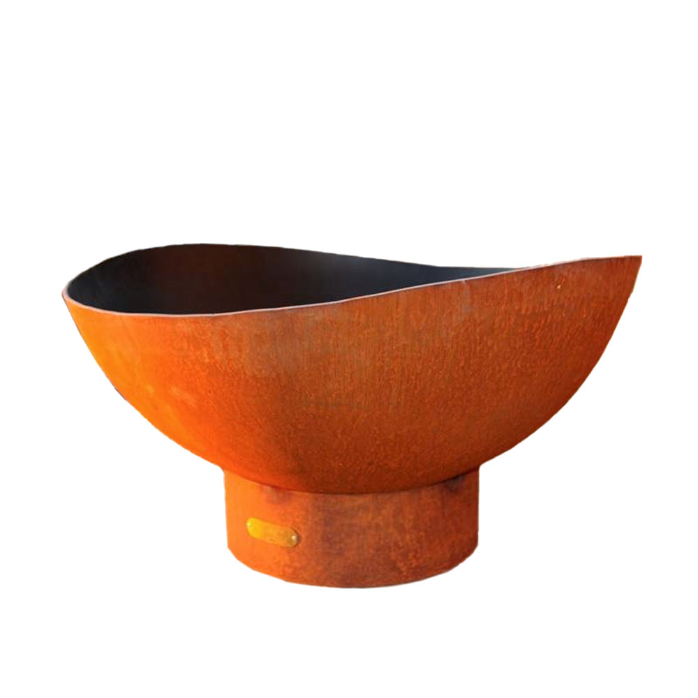 Fire Pit Art SC Scallop Gas Fire Pit
