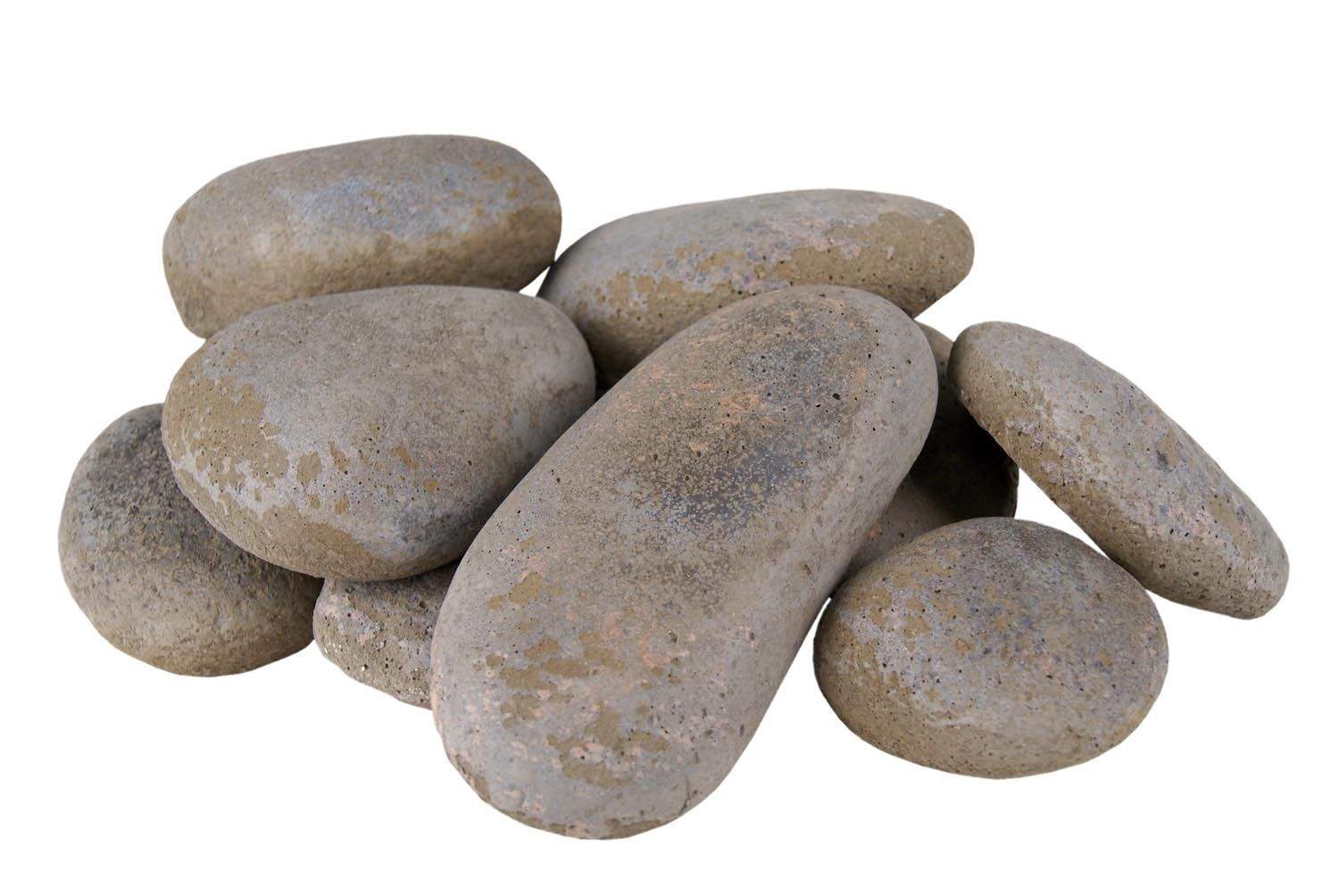 Real Fyre River Rock Fyre Stones, Slate