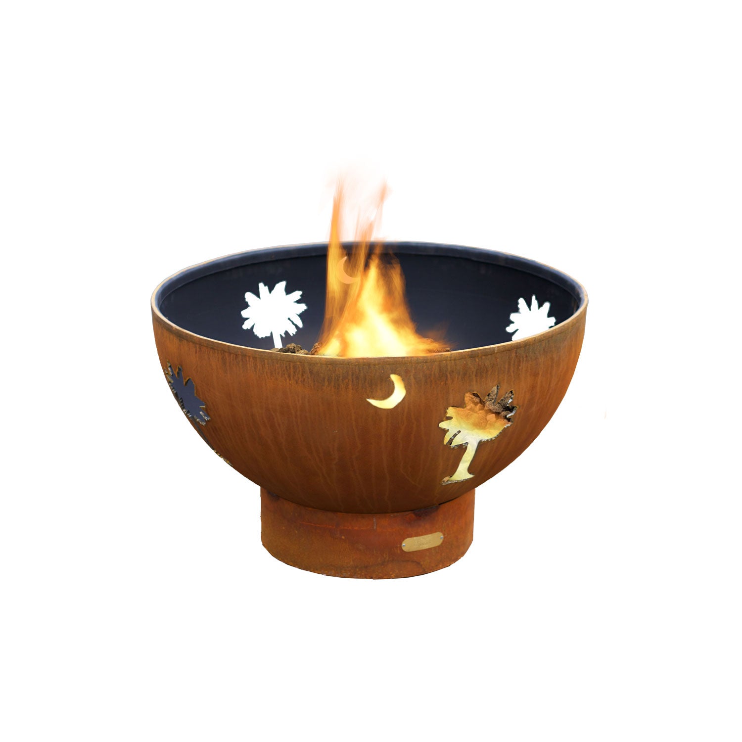 Fire Pit Art FPA-TMC Tropical Moon Gas Fire Pit