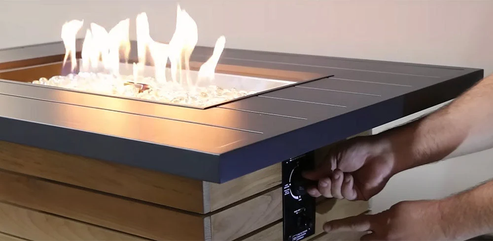 How to Light a Gas Fire Pit