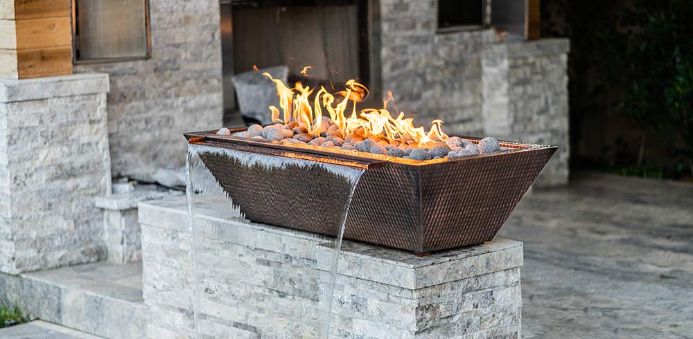 Best Fire & Water Feature Ideas for Luxury Outdoor Spaces