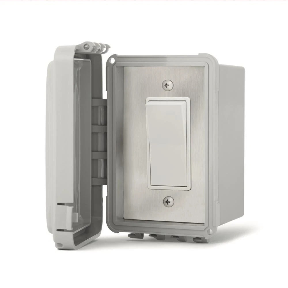 Infratech On/Off Switch Single Surface Mount with Weatherproof Box and Cover