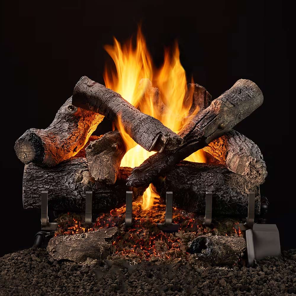 Majestic Grand Oak Outdoor Vented Gas Log Set