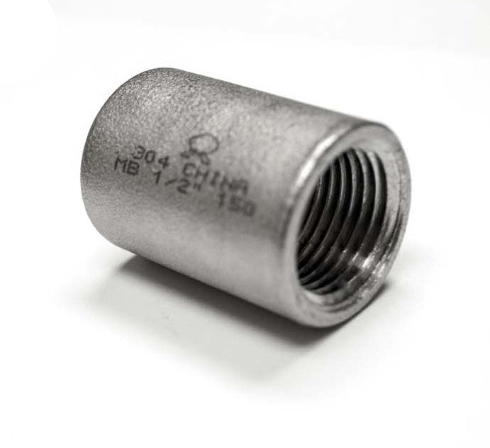 HPC Fire Stainless Steel Coupler, 1/2-Inch