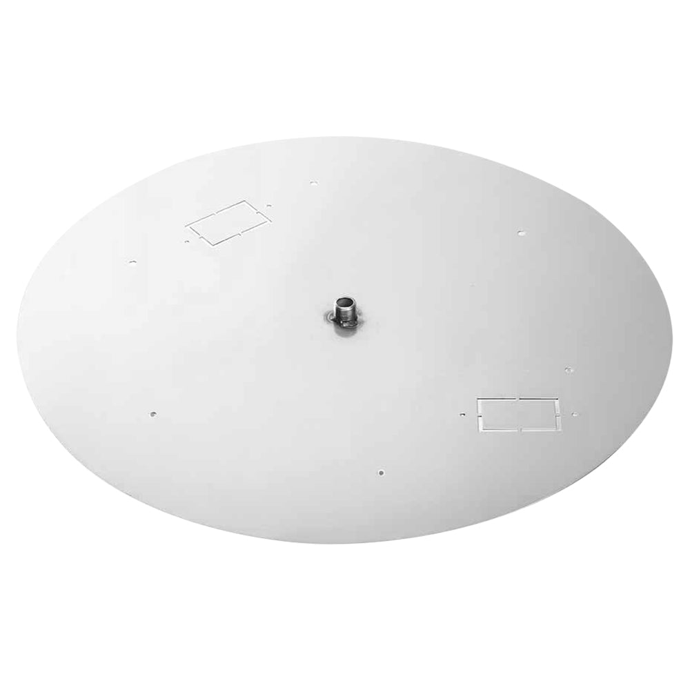 HPC Fire Stainless Steel Round Flat Fire Pit Burner Plate