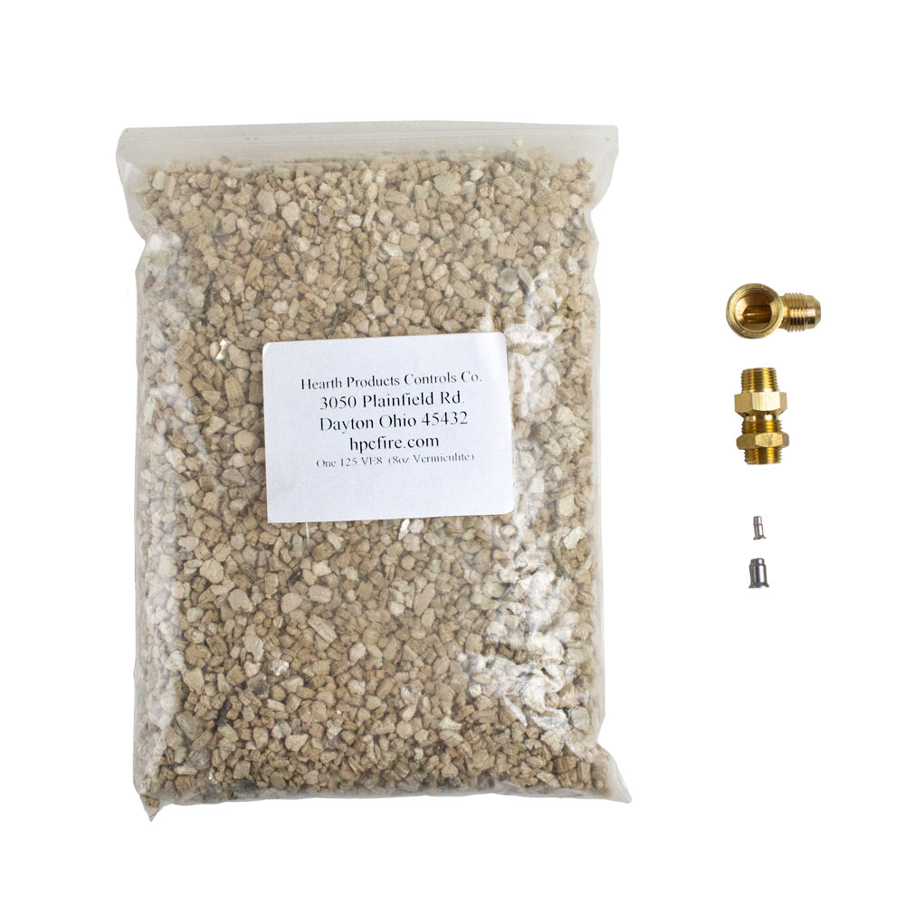 HPC Fire Propane Gas Conversion Kit with Quick Connect for Safety Pilot Kits