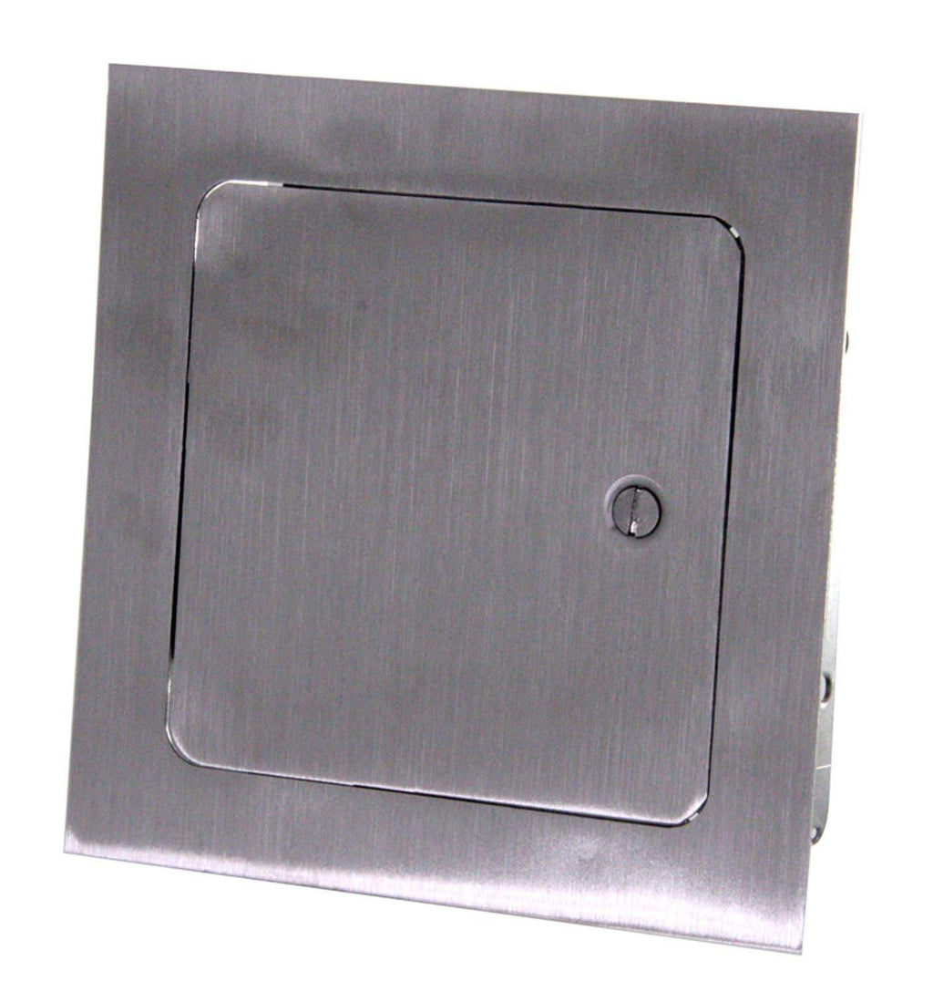 HPC Fire Recessed Mount Stainless Steel Access Door, 6x6 Inch